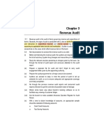 Revenue Audit Procedures and Income-Expense Areas