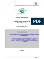 Contratación de Evaluador Perfil Técnico y Exp. Técnico N 019-2022-LG-FSM - Puentes Cancha Corral