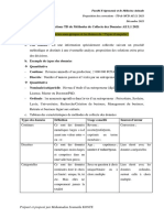Proposition Des Correction TD de Méthodes de Collecte Des Données AE L1 202