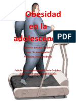 La Obesidad en La Adolescencia
