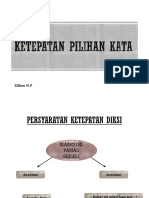 Ketepatan Pilihan Kata