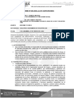 INFORME #Impresora