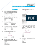 8th - Maths - Understanding Quadrilaterals - IMO - MCQ With Expl