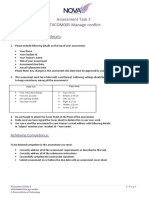 Assessment Task 2 SITXCOM005 Manage Conflict