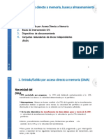 Tema 4-Acceso Directo A Memoria, Buses y Dispositivos de Almacenamiento