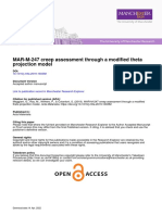 MAR M 247 Creep Assessment Through a Modified Theta Projection Model