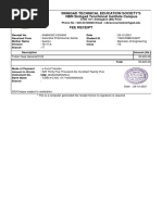 School Fee Receipt Sample | PDF