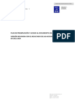 Plan de Preservación y Acceso Al Documentos 2011-2015