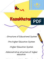 Страноведение. Образование в Казахстане.