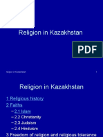 Страноведение. Религия в Казахстане. Religion in Kazakhstan