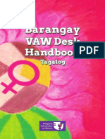 PCW Barangay VAW Desk Handbook Tagalog December 2019