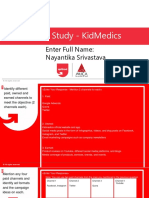 Case Study - Kidmedics: Enter Full Name: Nayantika Srivastava