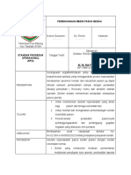 Spo Perencanaan Medis Pasca Bedah