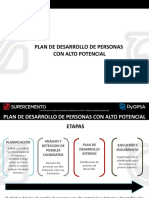 Plan de desarrollo de personas con alto potencial