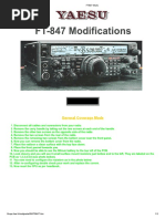 yaesu ft-847 manuale operativo manuale tecnico e schemi su carta