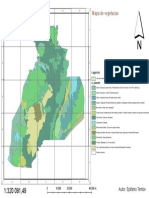 Mapa de Vegetacao: Autor: Epifanio Tembe