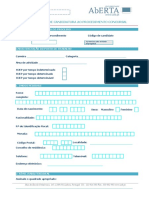 Formulario de Candidatura