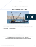 Go 0105 - Floating Crane - 60m: 435 Vessels Available For Sale