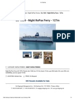 Go 1364 - Night Ropax Ferry - 127M: 435 Vessels Available For Sale