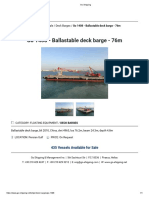 Go 1408 - Ballastable Deck Barge - 76m: 435 Vessels Available For Sale