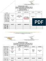 Horario Ia 2022-II Sede