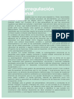 La Autorregulación Emocional - Lectura CTE