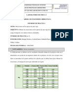 INFORME Mecánica