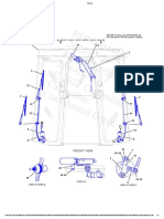 Caterpillar 254-9371 Wiper Group Window Parts Illustration