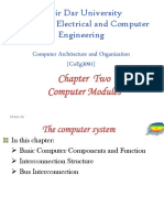 Bahir Dar University Computer Architecture Chapter on Computer Modules