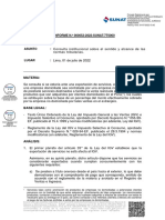 Consulta Institucional Sobre El Sentido y Alcance de Las Normas Tributarias. Lima, 01 de Julio de 2022