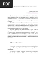 a concepcao de trauma em sigmund freud e ferenczi