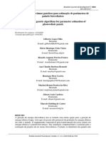 Estimativa de parâmetros de painéis fotovoltaicos usando algoritmos genéticos