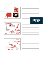 CRASE: Fenômeno de fusão de vogais idênticas