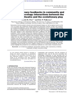 Post - Eco-Evolutionary Feedbacks in Community and Ecosystem Ecology (2009) 12p