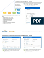 Commitment Accounting, Budget Checking, and Spend Freeze