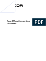 Epicor ERP Architecture Guide