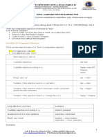 Comparative and Superlative 10°