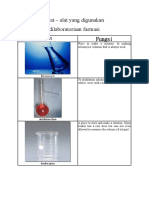 Alat - Alat Yang Digunakan Dilaboratorium Farmasi Fungsi: Distillation Flask