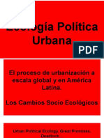 Ecologia Politica Urbana Presentación