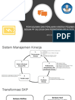 Penyusunan Dan Penilaian Kinerja Pegawai