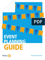 Guia de Planejamento de Eventos - Rotary Club SP