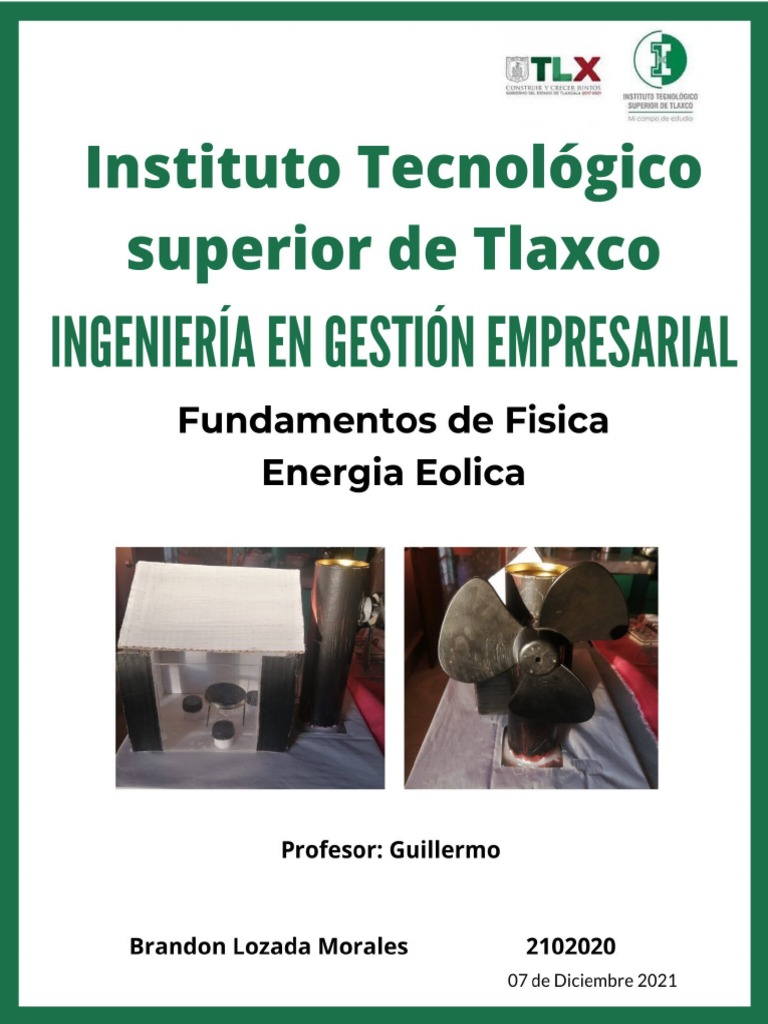 Prototipo Casero de Energía Eólica | PDF | Energía eólica | Turbina eólica