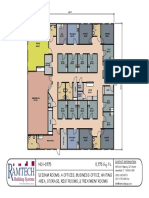 HEA-5775 5,775 Sq. Ft. 12 Exam Rooms, 4 Offices, Business Office, Waiting Area, Storage, Rest Rooms, 2 Treatment Rooms