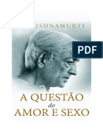 A Questão Do Amor e Do Sexo - J.krishnamurti - 294
