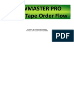 Flowmaster Pro - Audio Tape Order Flow