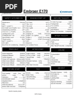 Embraer E170: Safety & Power On Engine Start Up Before Takeoff