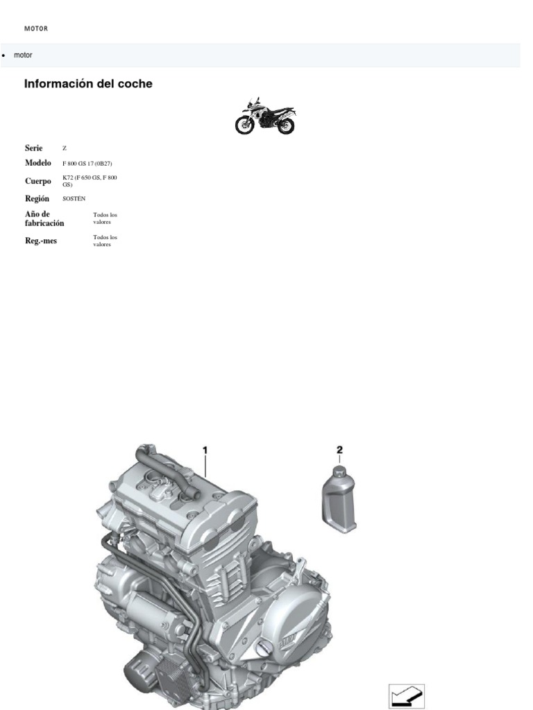 2009 BMW F800GS WORKSHOP MANUAL PDF visual data 6