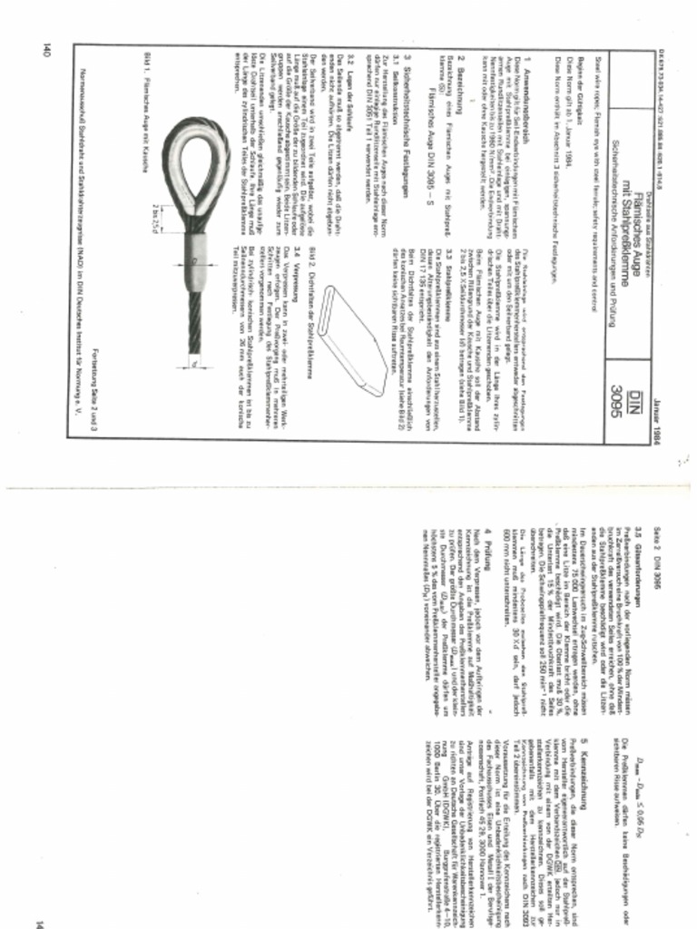 Din 3095-1984 | PDF