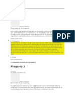 Evaluación Clase 1 Responsabilidad Social y Creación Del Valor Compartido