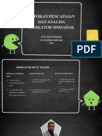 Laporan Pencapaian Dan Analisa Indikator Sismadak: Poli Fisioterapi Rsu Muslimat Ponorogo 2021